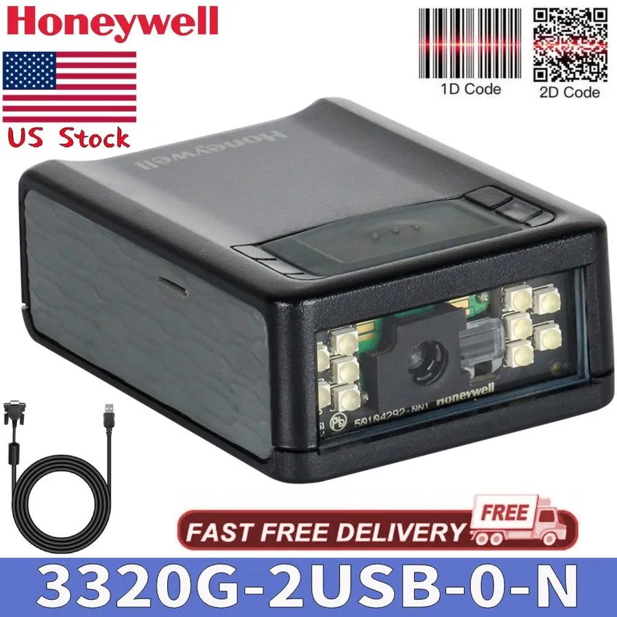 Сканер штрих-кода Honeywell Vuquest 3320G-2USB-0-N Handheld 2D 1D Laser Barcode 