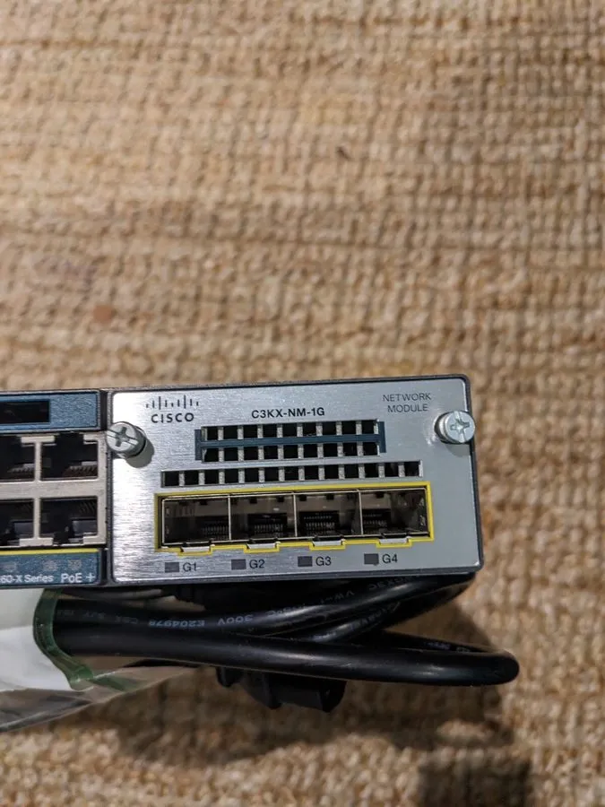 Коммутатор Cisco Catalyst 3560-X 48-Port POE Gigabit Ethernet Managed Switch