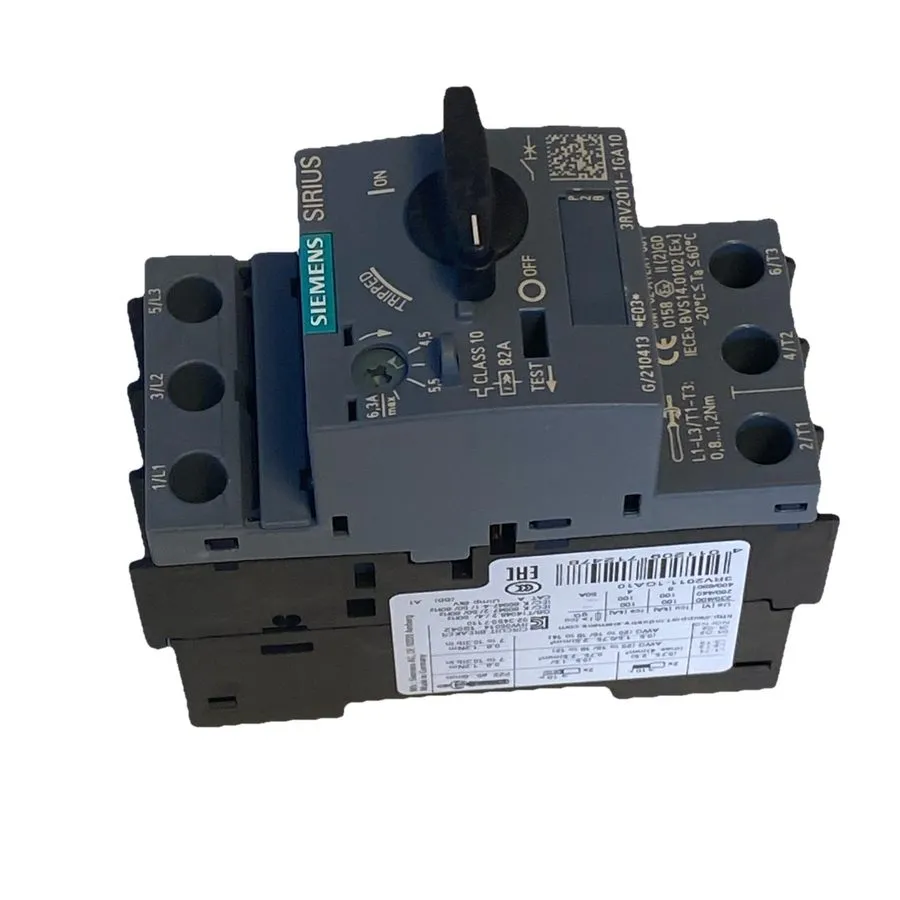 Автоматический выключатель Siemens 3RV2011-1GA10 Motor Protection Circuit Breake — фото лота 1