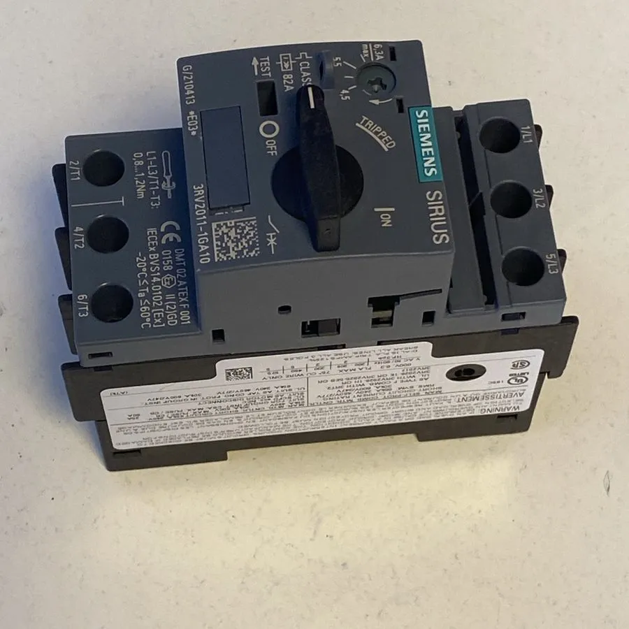 Автоматический выключатель Siemens 3RV2011-1GA10 Motor Protection Circuit Breake — фото лота 2
