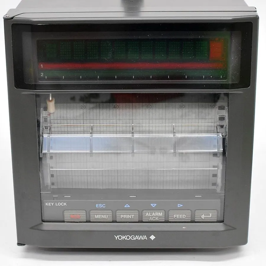 Регистратор Yokogawa 436001/H5D/R1/D2 µR1000 Strip Chart Recorder uR1000 Single  — фото лота 3