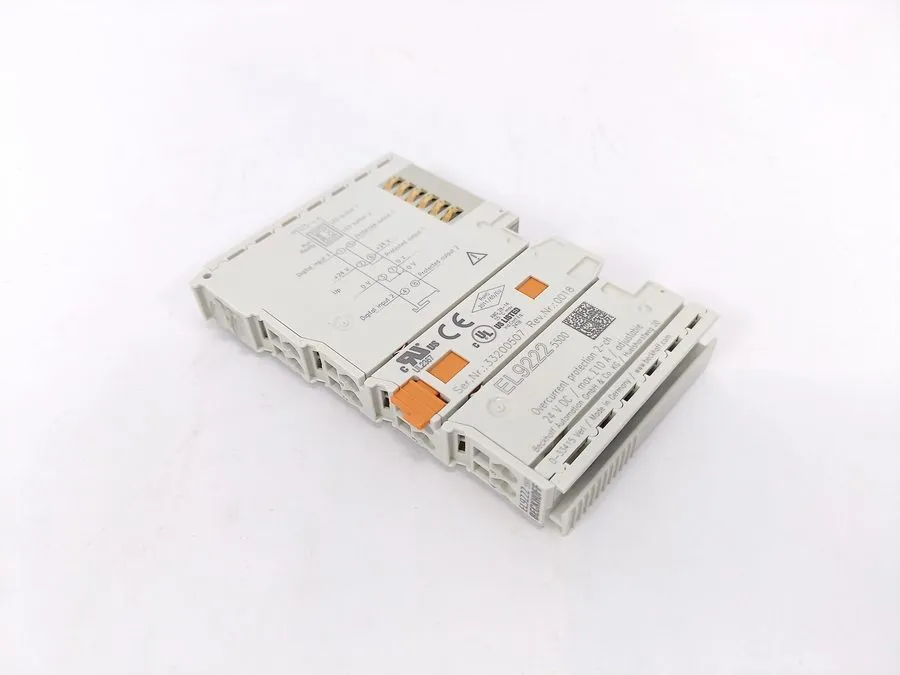 Модуль ввода-вывода Beckhoff EL9222 6644 Rev. 0018 overcurrent protection termin
