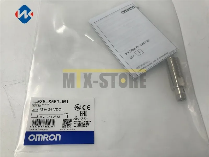 Датчик приближения Omron E2E-X5E1-M1 Proximity Sensor, 12-24VDC