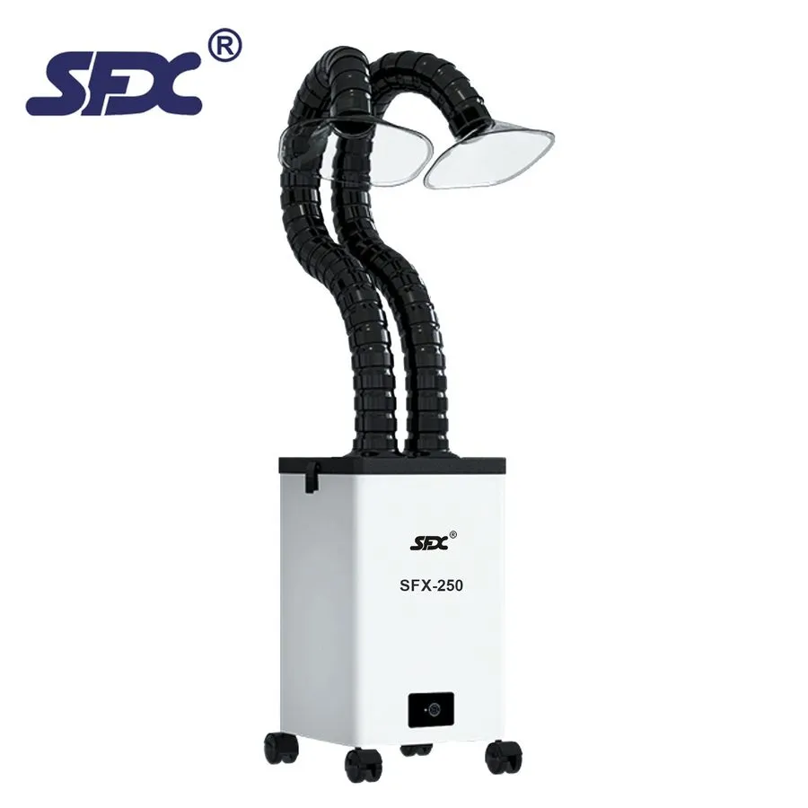 Дымоуловитель SFX 135w Smoke Purifier with 3 Filter Layers Fume Extractor SFX-25