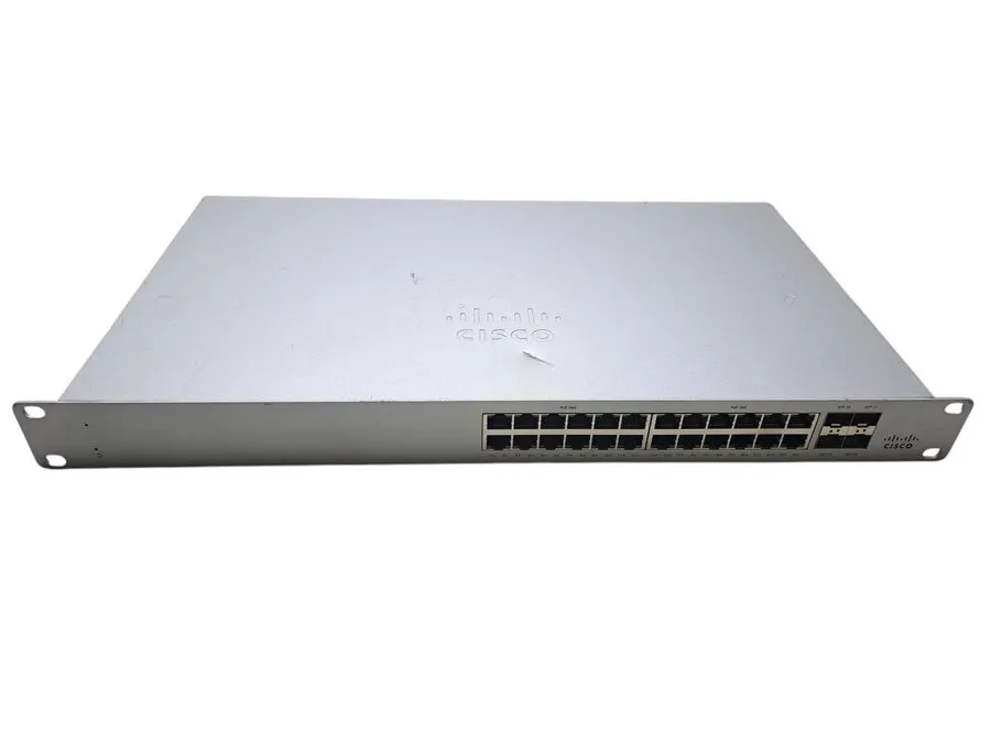 Коммутатор Cisco Meraki MS120-24P 1G L2 Cld -Mngd 24x GigE 370W PoE Switch