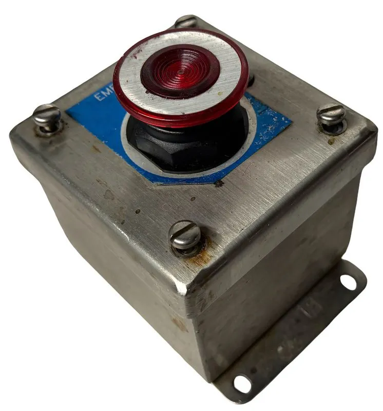 Монтажный шкаф Hoffman E-1PBSS Pushbutton Enclosure w/ Square D 9001KA-1 Emergen