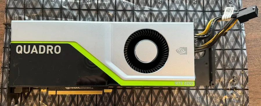 GPU-ускоритель Dell NVIDIA Quadro RTX 6000 24GB GDDR6 Graphics Card (DP/N 0M1T16 — фото лота 1