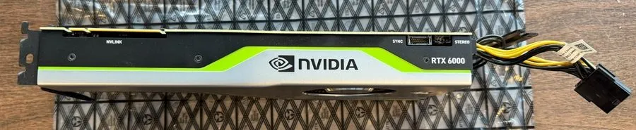 GPU-ускоритель Dell NVIDIA Quadro RTX 6000 24GB GDDR6 Graphics Card (DP/N 0M1T16 — фото лота 2
