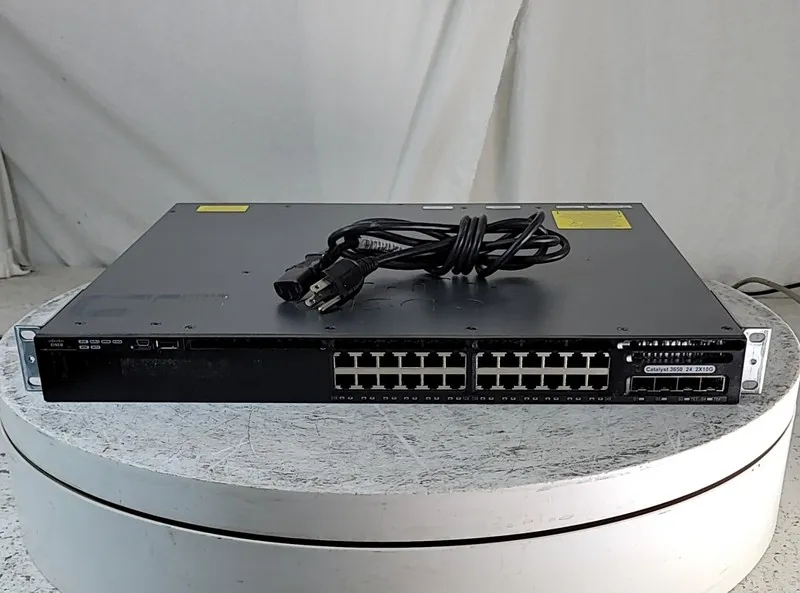 Коммутатор Cisco Catalyst 3650 WS-C3650-24TD 24-Port 2x10G 4-SFP Port Network Sw