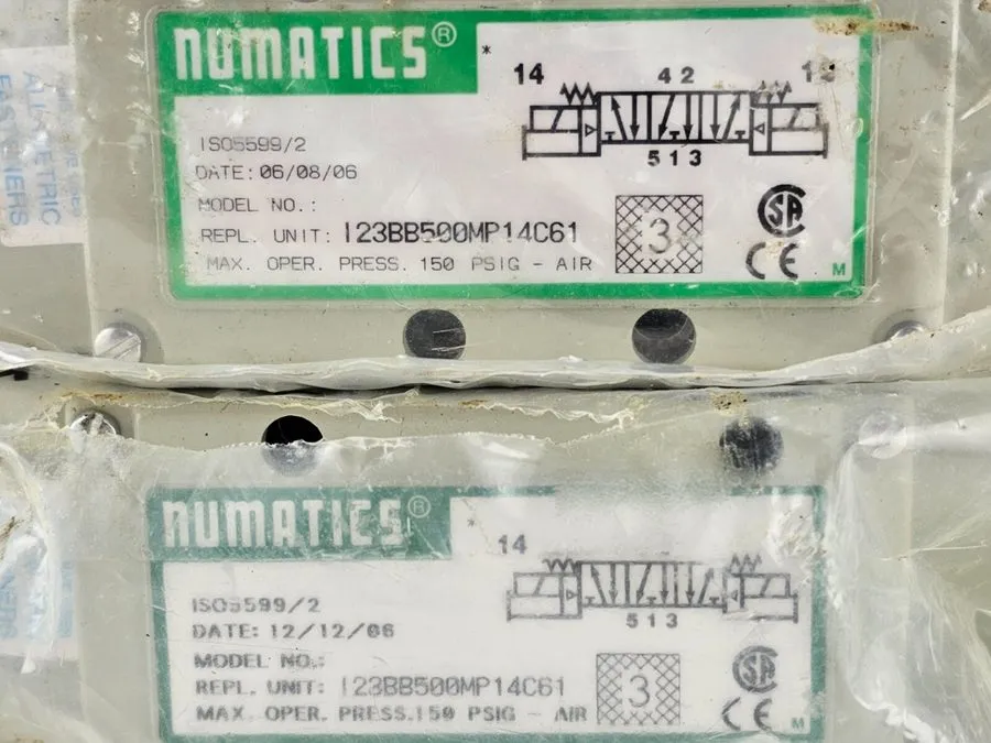 Электромагнитный клапан Numatics I23BB500MP14C61 Pneumatic Solenoid Valve 24VDC