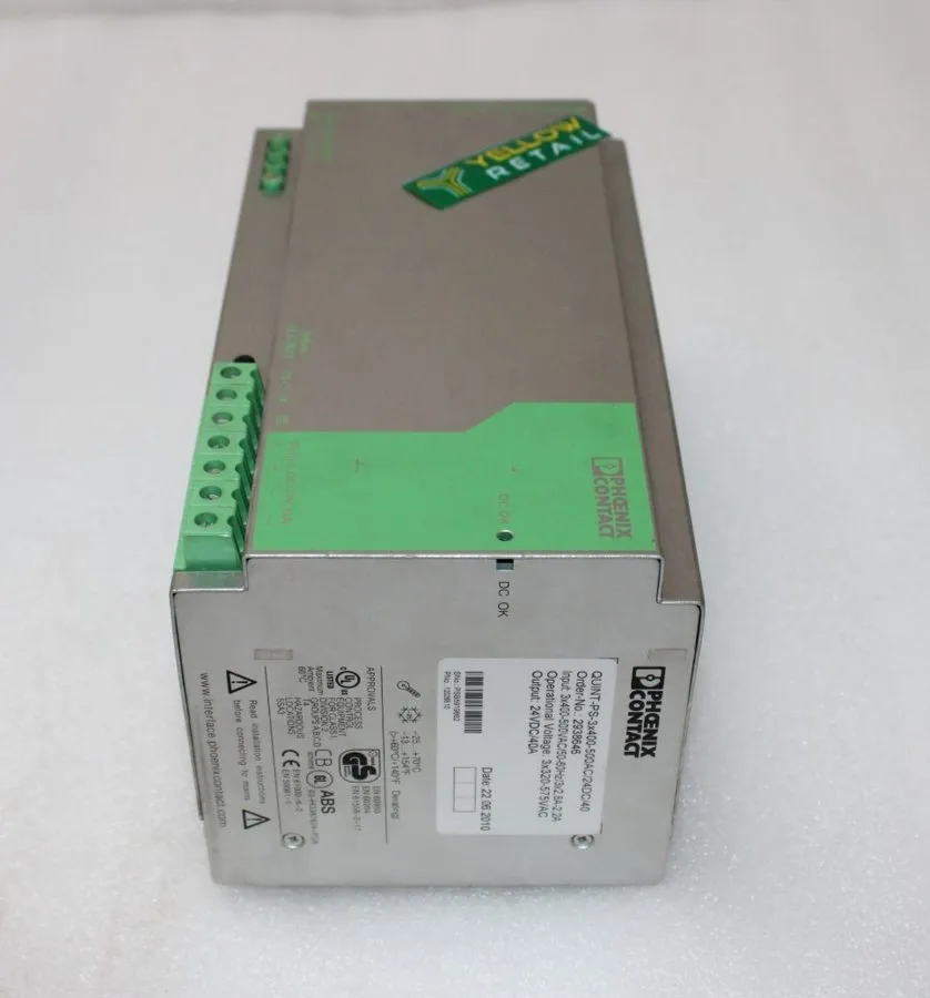 Блок питания QUINT-PS-3X400-500AC/24DC/40