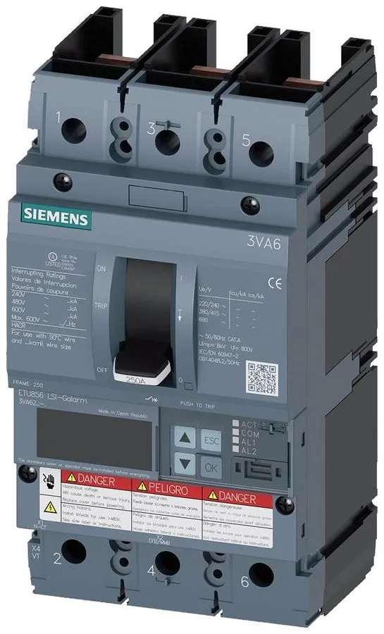 Автоматический выключатель SIEMENS 3VA6325-6HN31-0AA0 Circuit breaker