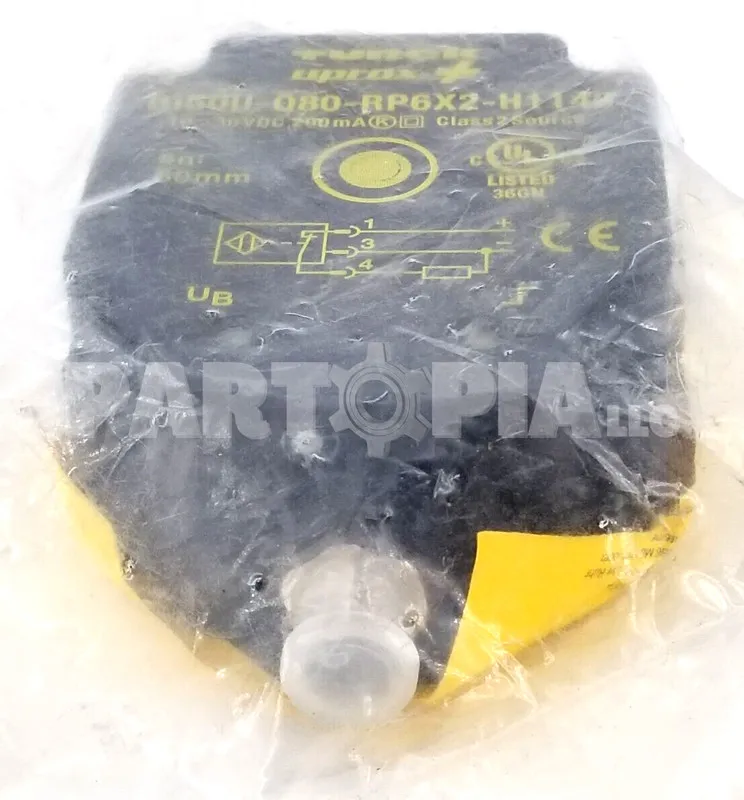 Датчик приближения Turck Bi50U-Q80-RP6X2-H1143 Proximity Sensor, 10-30VDC, 200mA