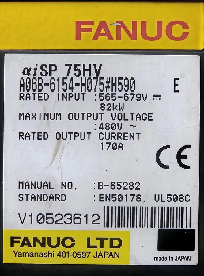 Сервоусилитель Fanuc A06B-6154-H075 Spindle Drive
