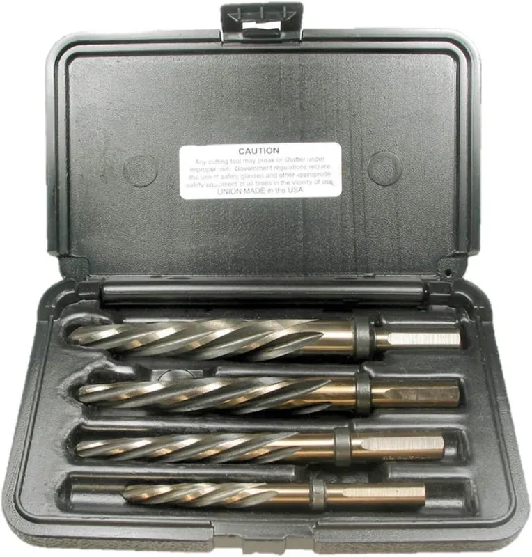 Режущий инструмент Norseman Hi-Tungsten Car Reamer Bit Set 3/8, 1/2, 5/8, 3/4" C