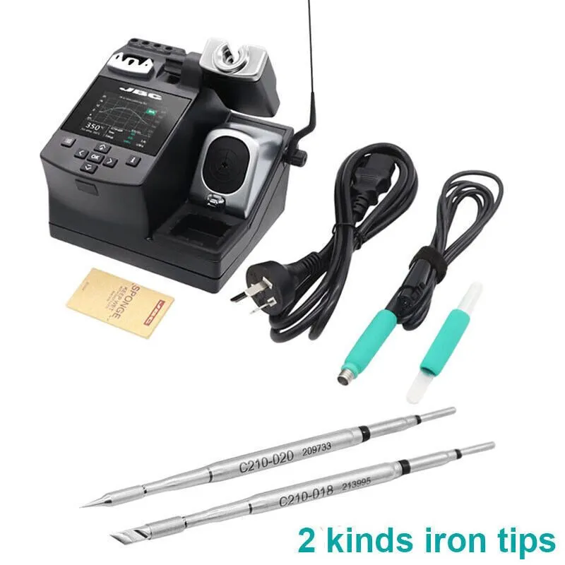 Паяльная станция JBC-2SHQF Soldering Station with T210/T245 Handle Iron Tip