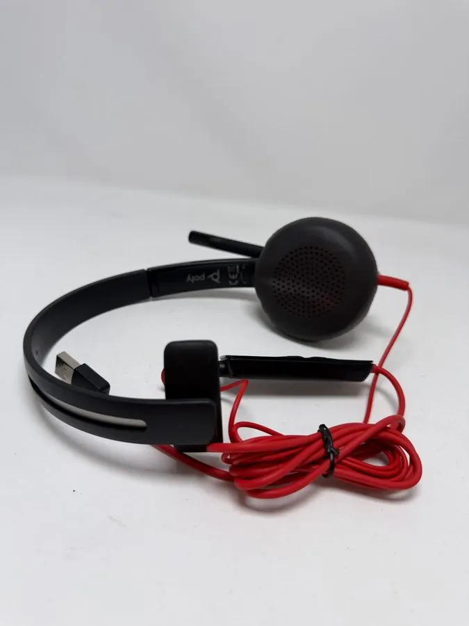 VoIP-шлюз Plantronics Poly Blackwire 5200 Series C5210 USBC Headset Black — фото лота 2