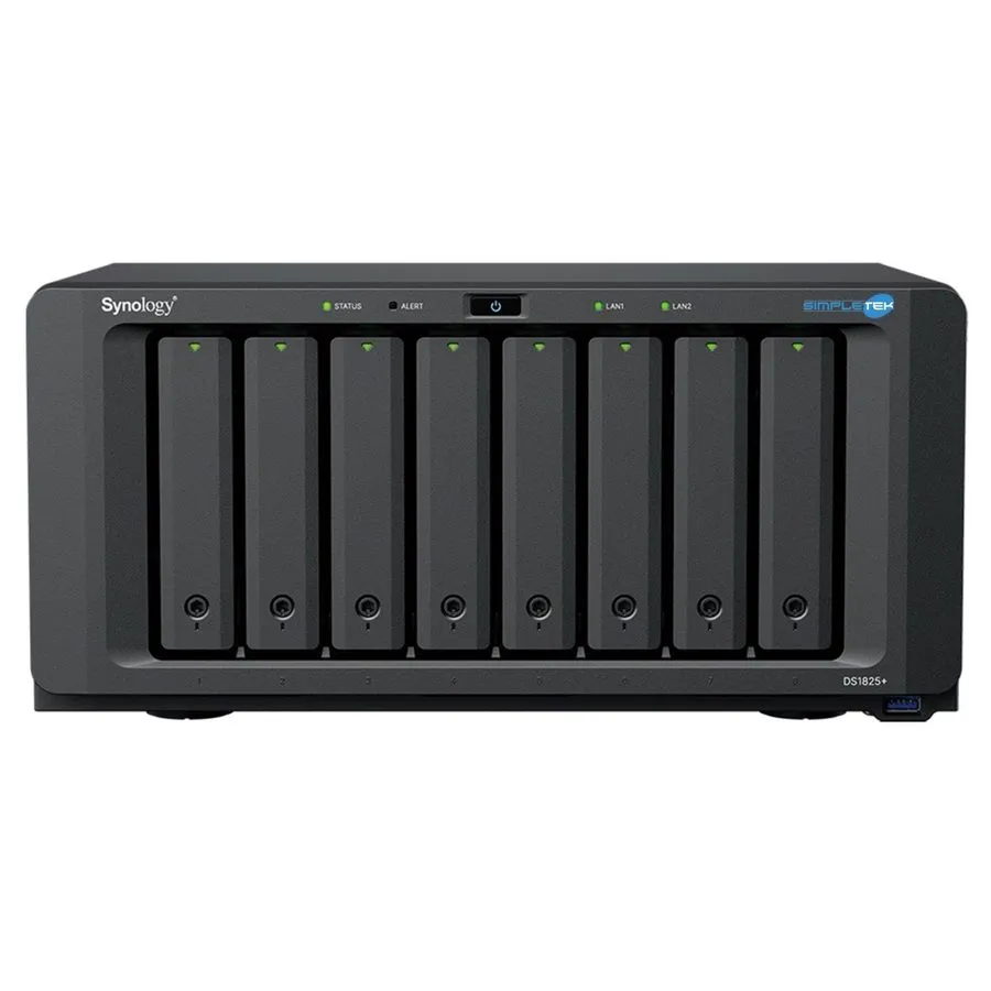SSD-накопитель Synology DiskStation DS1525+ NAS 5-Bay 2 x NVMe Tower 8GB AMD Ryz