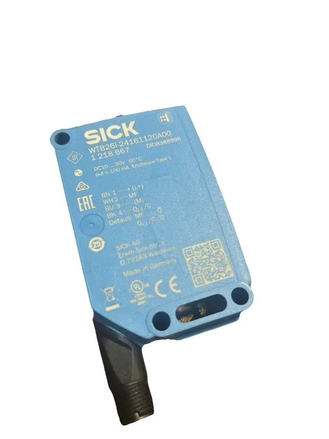 Фотоэлектрический датчик WTB26I-24161120A00 1218667 SICK Photoelectric Sensor