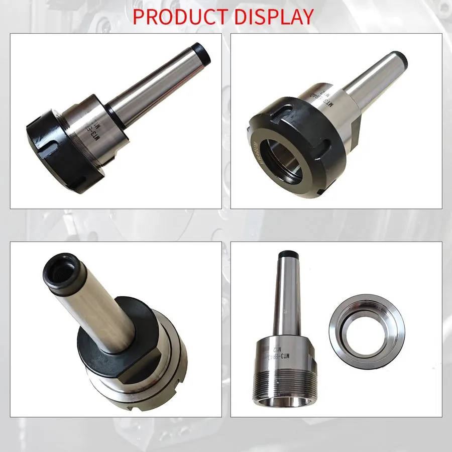 Режущий инструмент MT3-ER40 Collet Chuck Holder M12 Drawbar Thread Morse Tapper  — фото лота 2
