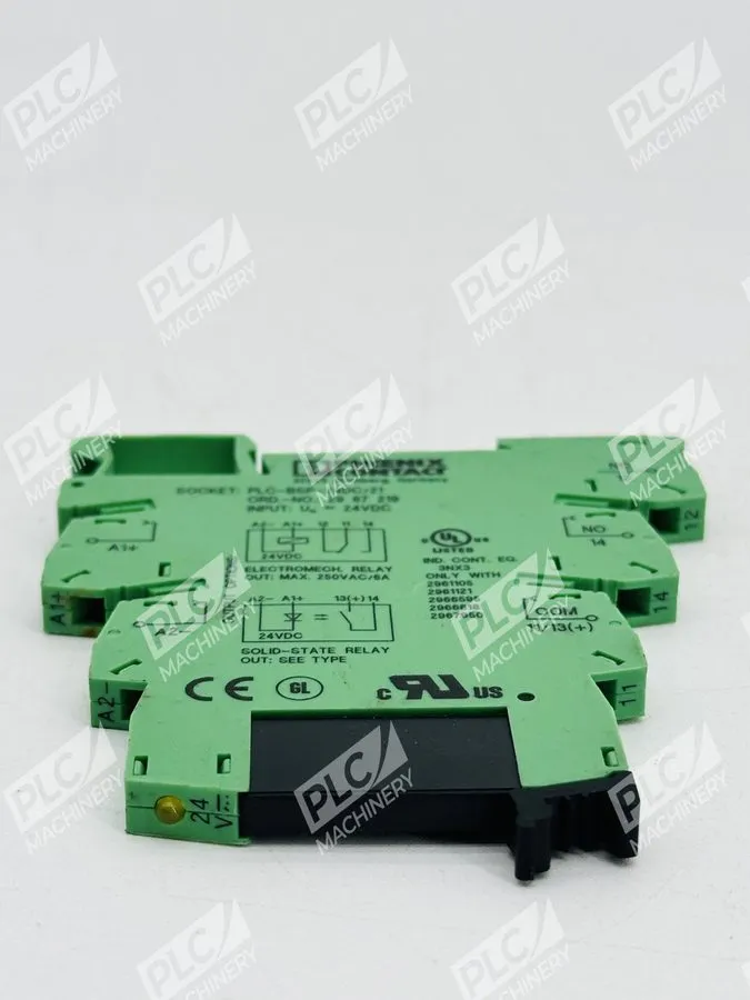 Колодка реле PHOENIX CONTACT PLC-BSP-24DC/21 Relay Socket 24VDC 29 67 219
