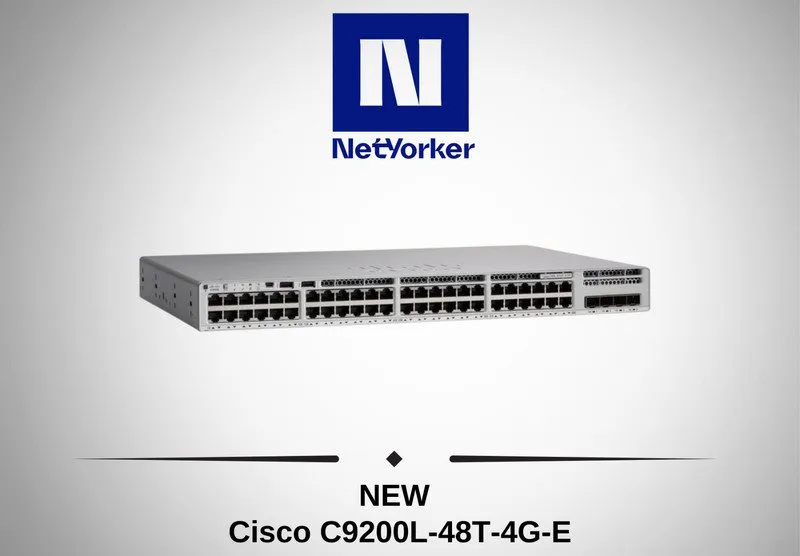 Коммутатор Cisco C9200L-48T-4G-E 48 Port Data Gigabit Switch