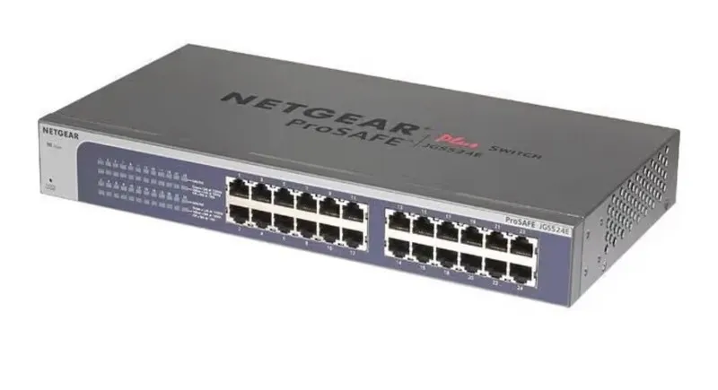 Коммутатор NETGEAR JGS524E-200NAS 24-Port Gigabit Ethernet Smart Managed Plus Sw