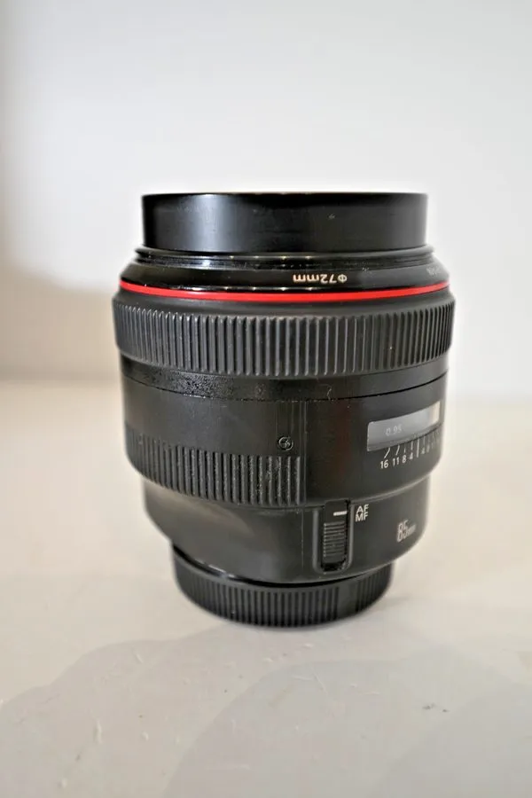 Объектив Canon EF 50mm f/1.2L USM Lens Professional Portrait Lens