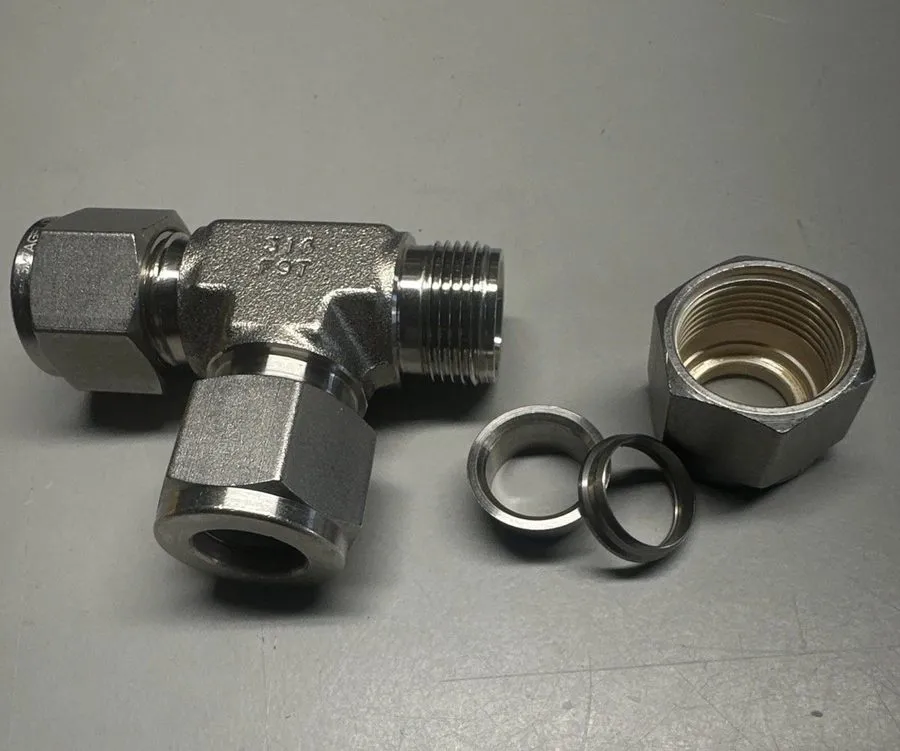 Фитинг Swagelok Stainless Steel Union Tee Fitting, 1/2" OD Tube, SS-810-3