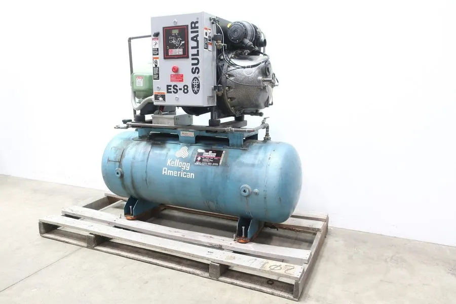 Компрессор Sullair ES-8-15H/A 15hp 230/460v-ac Rotary Screw Air Compressor