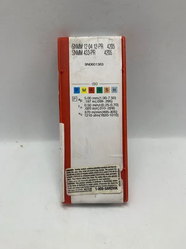 Режущий инструмент Sandvik Coromant Carbide Turning Insert CNMG 433-PR 4235