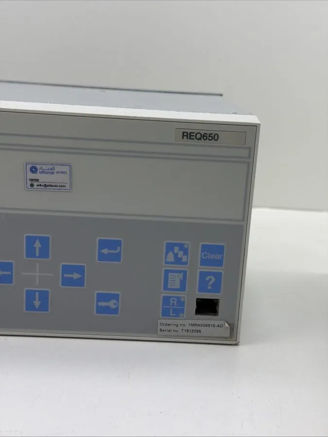 Реле защиты ABB REQ650 BREAKER PROTECTION RELAY HIGH SPEED BACKUP TRIPPING 1MRK0