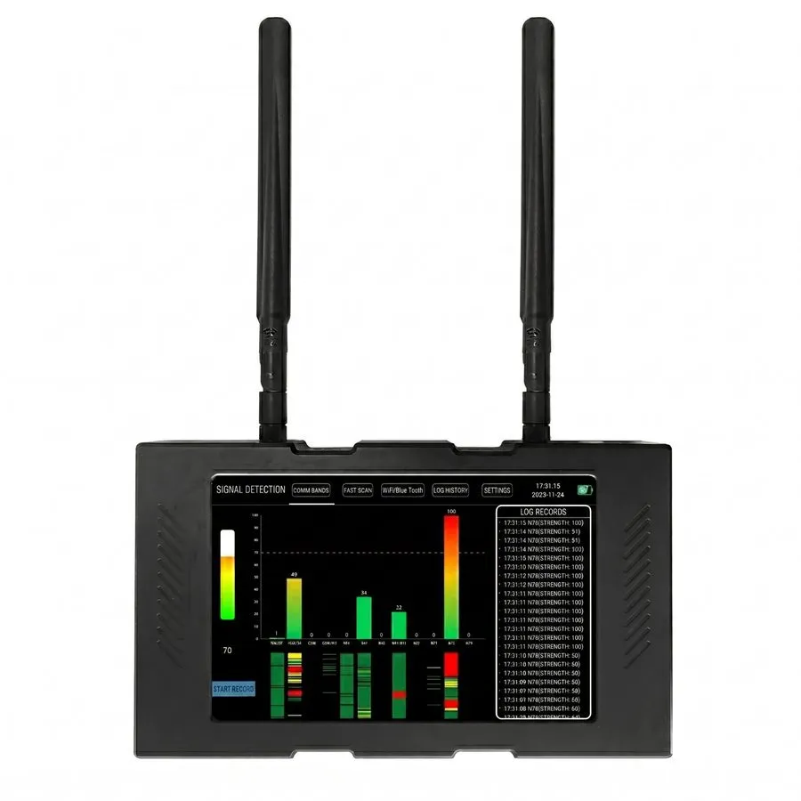 Анализатор спектра RF Signal Detector 50M-12GHz Spectrum Analyzer Anti-Spy Bug D — фото лота 1