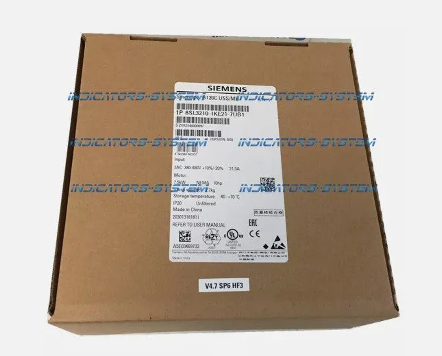 Частотный преобразователь SIEMENS SINAMICS G120C Rated Power 6SL3210-1KE21-7UB1