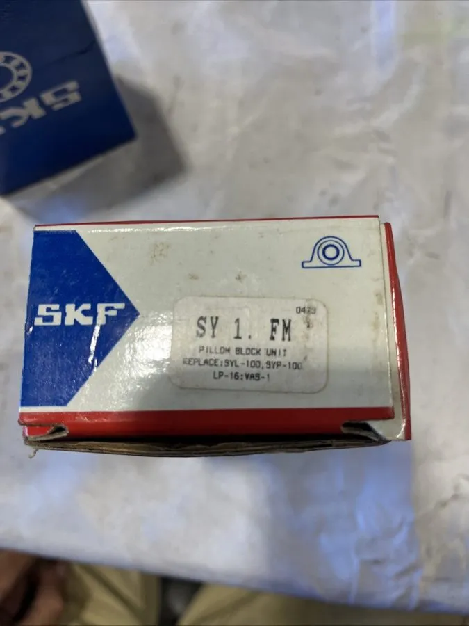 Подшипник SKF SY505M PILLOW BLOCK BALL BEARING 1" BORE — фото лота 2