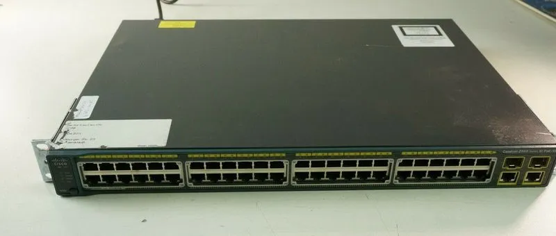 Коммутатор Catalyst 2960 WS-C2960-48PST-S Ethernet Switch PC-625