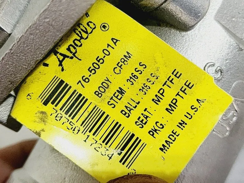 Клапан Apollo Stainless Steel Ball Valve 1" 76-505-01A Spring Deadman Lever [A3B