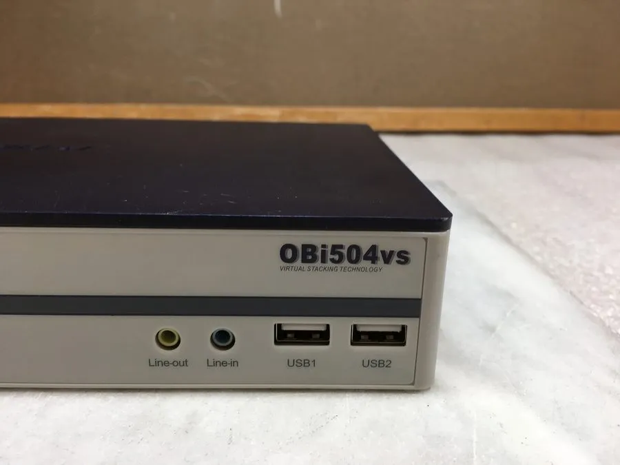 Блок питания Polycom Obihai OBi504vs 4-Port VoIP Gateway OBi504 4 FXS No Power S