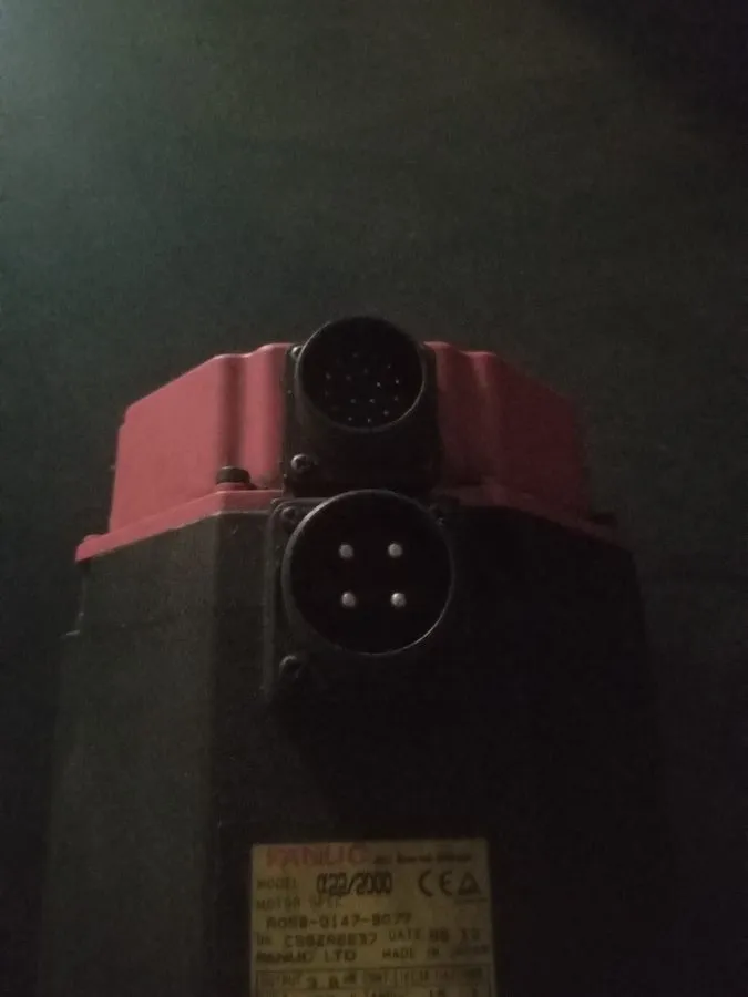 Серводвигатель Fanuc A06B-0147-B077 AC Servo Motor 3.8kW 157V 2000 RPM 15A 3PH — фото лота 1