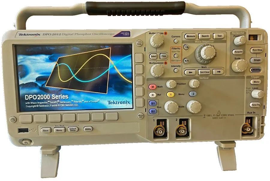 Осциллограф Tektronix DPO2012 100MHz 2CH 1GS/s Digital Phosphor Oscilloscope