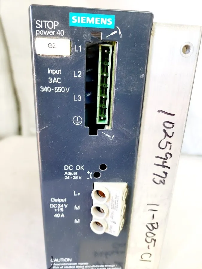 Блок питания Siemens Sitop Power 40 6EP1437-1SH01 Power Supply