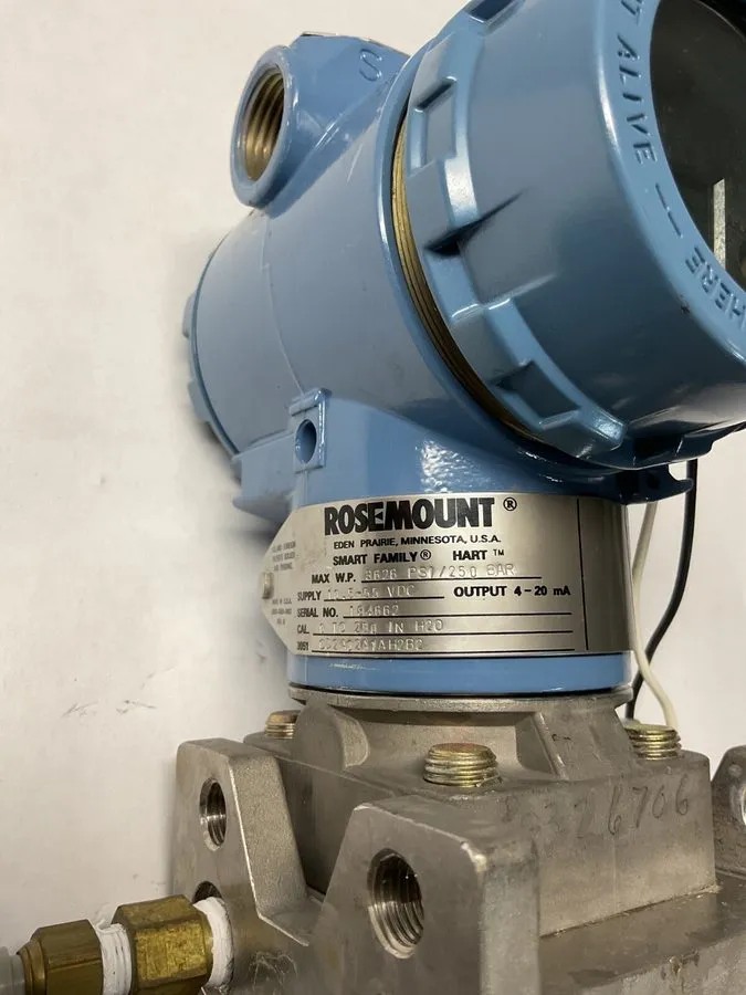 Датчик давления Rosemount 3051CD3A22A1AM5B4DFI5L4Q4Q8 Pressure Trasnmitter 3626 