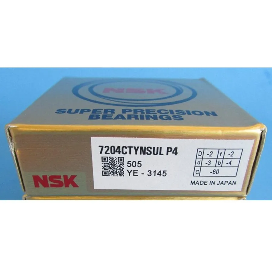 Подшипник NSK 7204CTYNSULP4 Super Precision Angular Contact Bearing