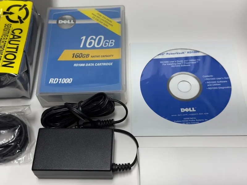 Картридж Dell PowerVault RD1000 Removable Disk Storage BACKUP w/ 160GB Data Cart