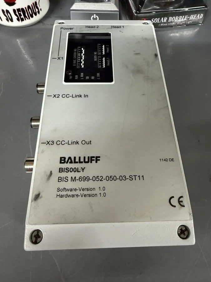 ПЛК Balluff BIS00LY HF RFID Processor Module BIS M-699-052-050-03-ST11 CC-Link 2 — фото лота 1