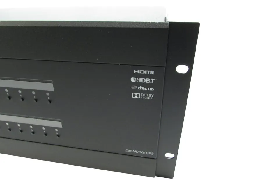Видеокоммутатор Crestron DM-MD8X8-RPS 8x8 Media Switcher w/ 4K DSP & Fiber Cards