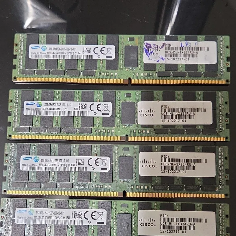 Модуль памяти BUNDLED :Samsung 4x32GB PC4-2133P LRDIMM Server RAM M386A4G40DM0-C