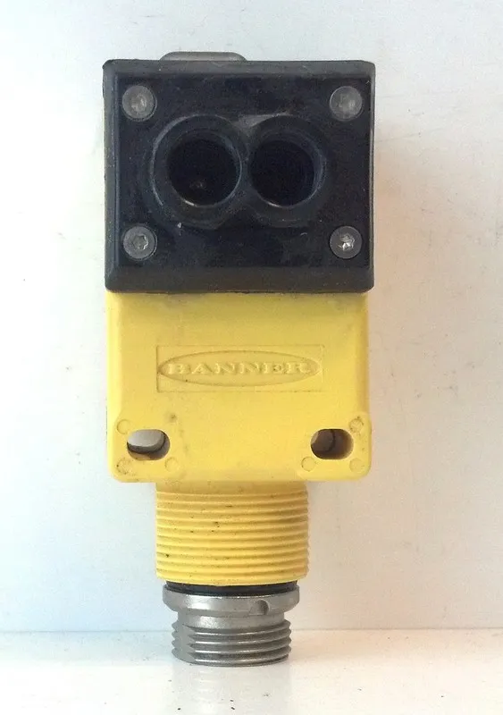 Фотоэлектрический датчик Banner Q45BB6FQ 10-30 V DC Bipolar NPN/PNP QD Fiber Opt