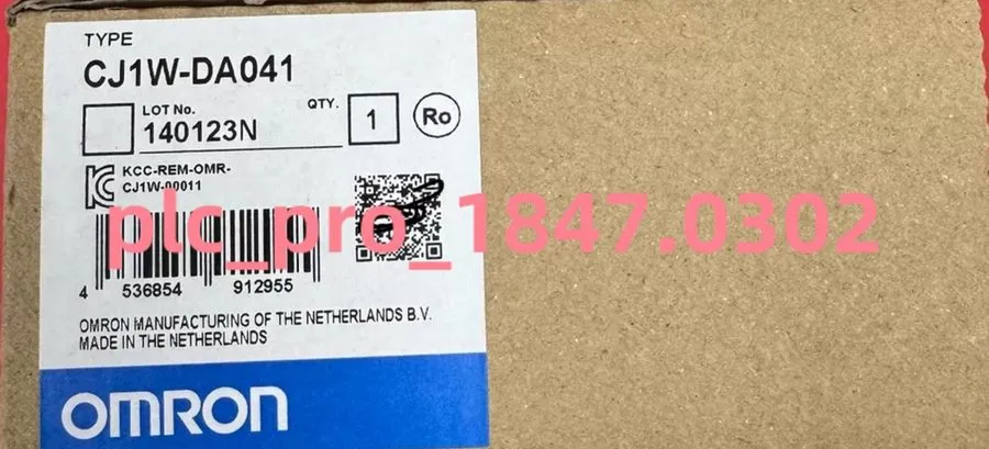ПЛК CJ1W-DA041 OMRON PLC Processor Module