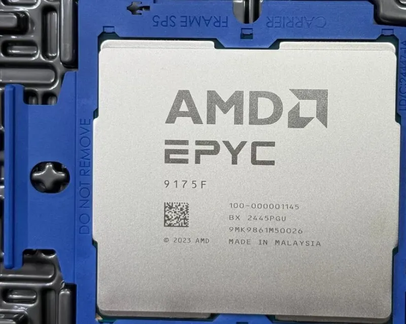 Сервер AMD EPYC 9175F CPU SP5 16Cores 32Threads 4.2GHz 512 MB 320W Server Proces